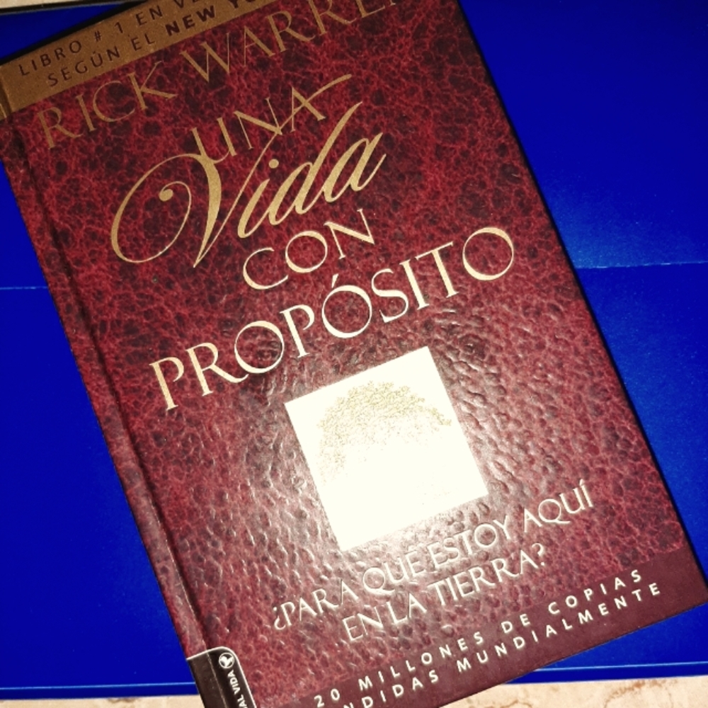 Libro Una Vida Con Propósito de Rick Warren